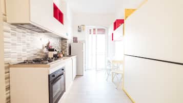 Căn hộ, 1 phòng ngủ | Bếp riêng | Tủ lạnh, lò nướng, bếp nấu, dụng cụ pha espresso