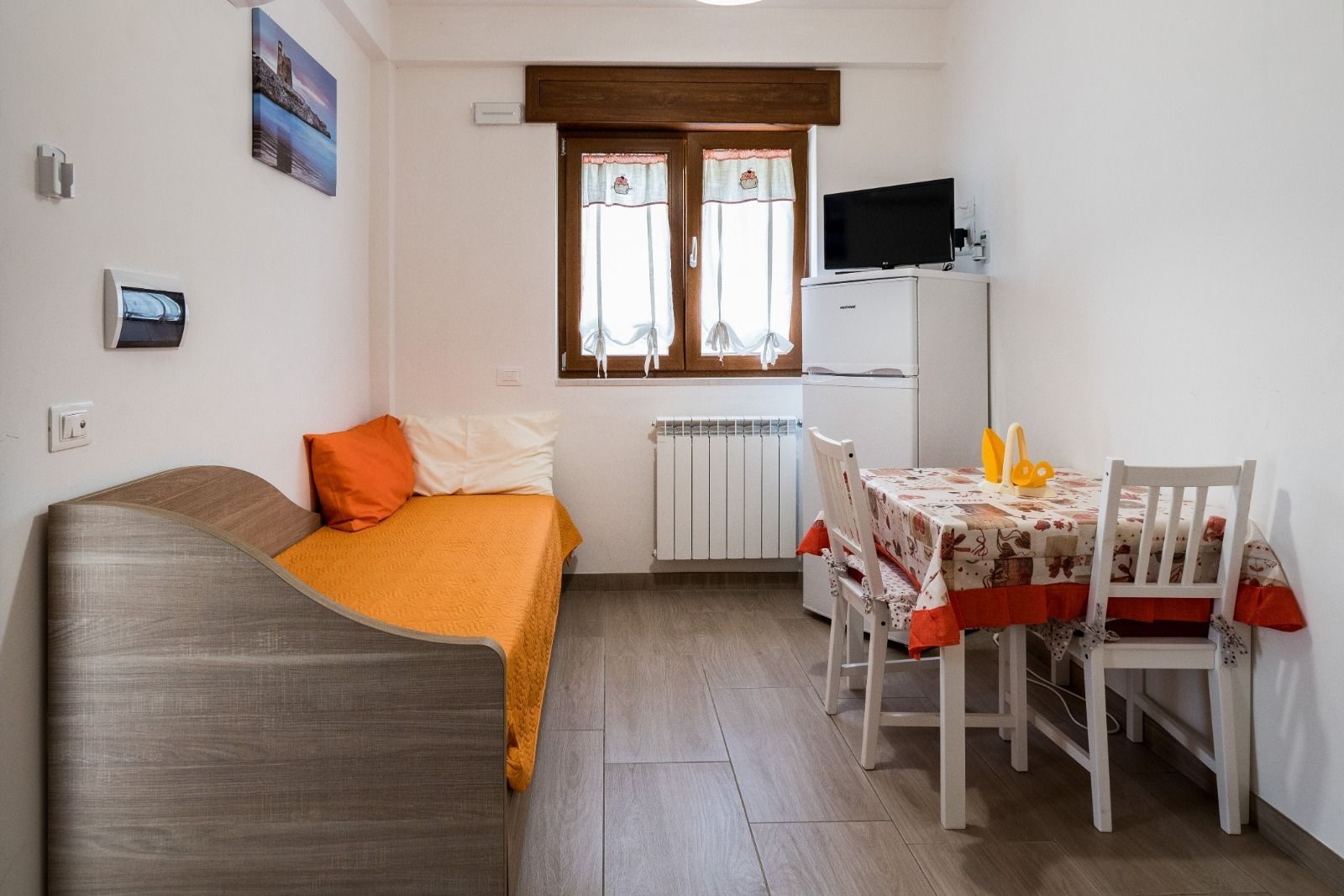 Apartment, 1 Bedroom (Bilo 4) | Living area | Flat-screen TV