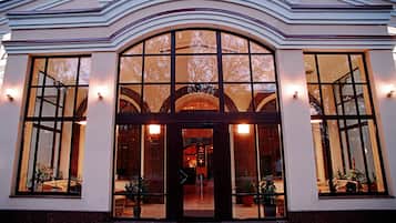 Entrada de la propiedad
