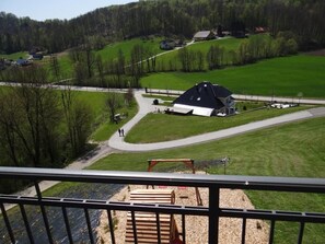 Habitación estándar, 2 camas individuales | Vista desde la propiedad