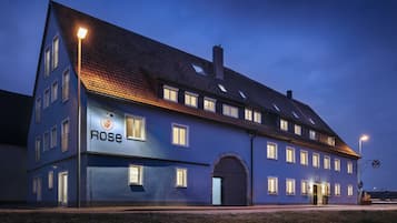 Fassade der Unterkunft