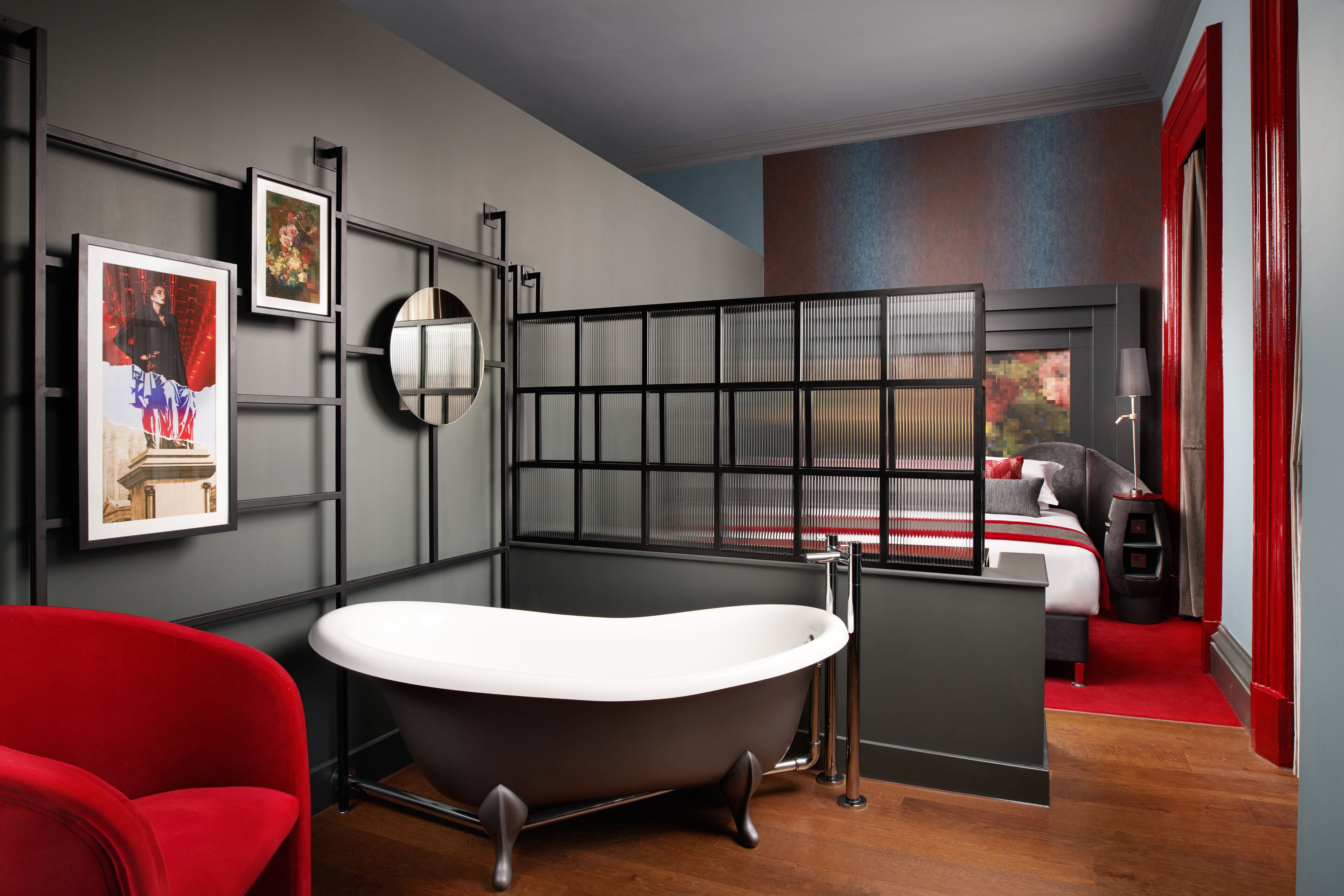 Suite | Baño | Amenidades de baño gratuitas, secadora de cabello, toallas, jabón 