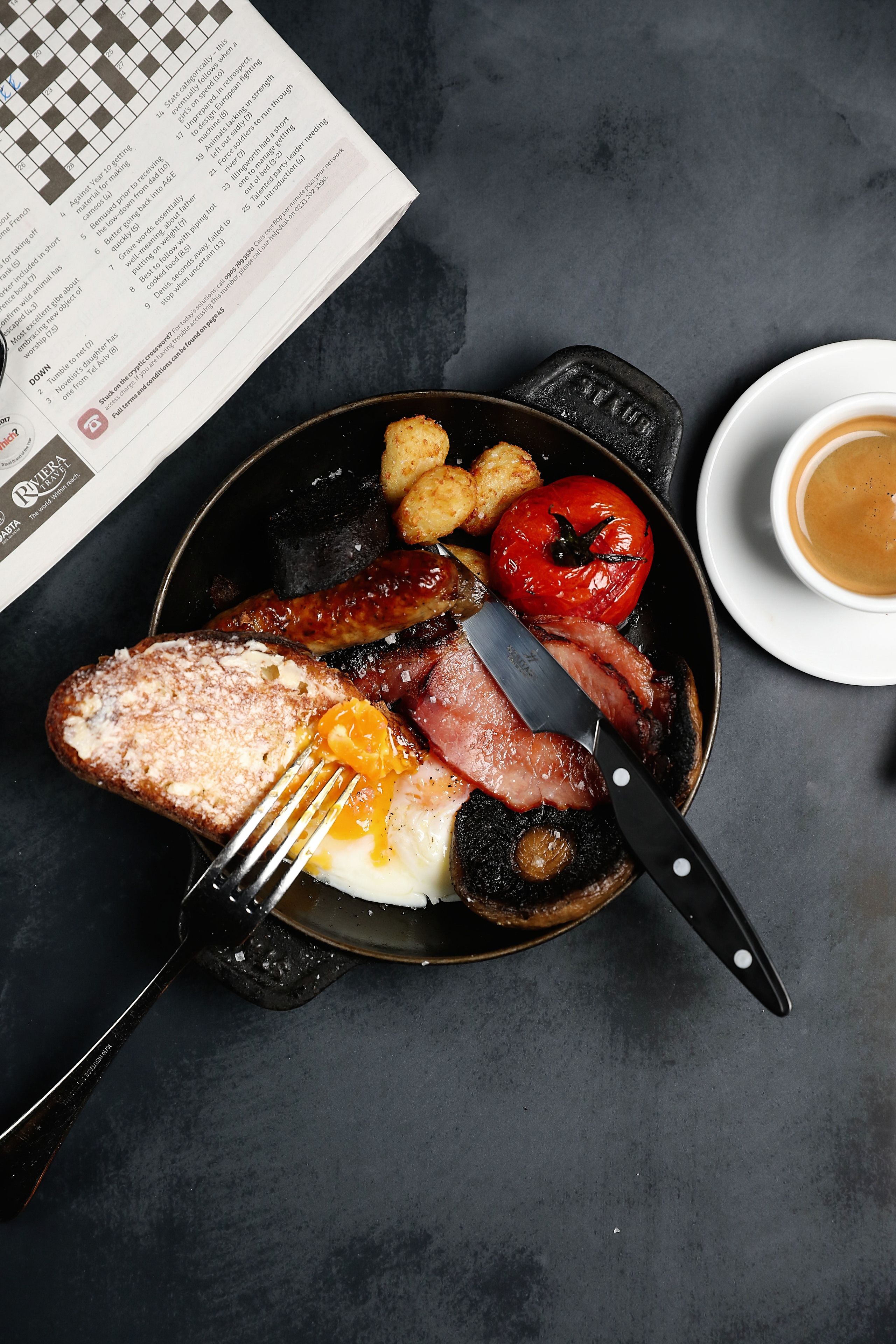 daily full breakfast (gbp 23 per person)