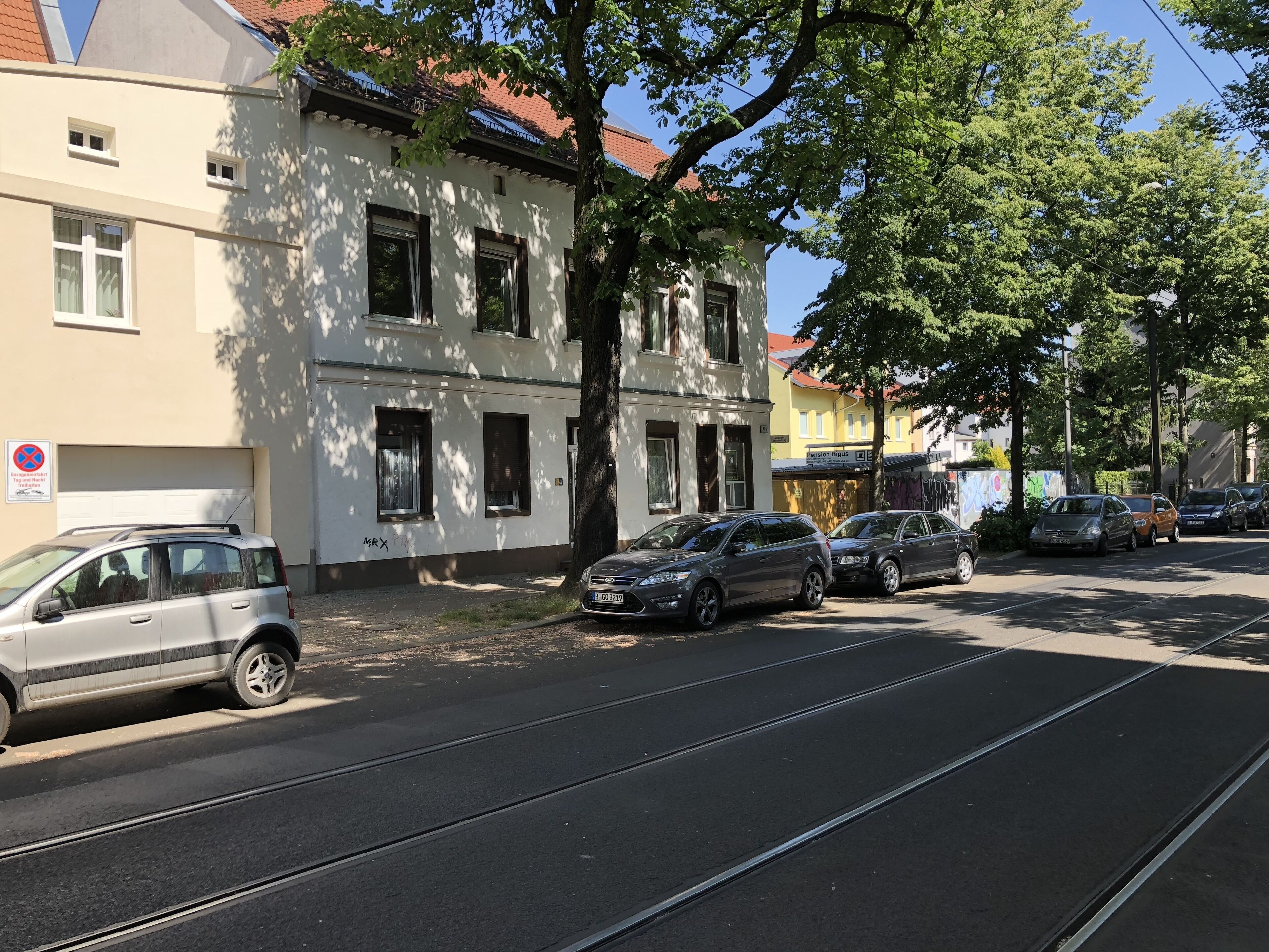 Fassade der Unterkunft