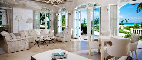 Zona de estar del vestíbulo