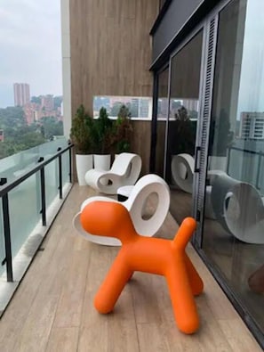 Apartamento panorámico | Balcón