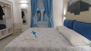 Dobbeltrom (Corniglia) | 1 soverom, allergitestet sengetøy, dundyner og minibar