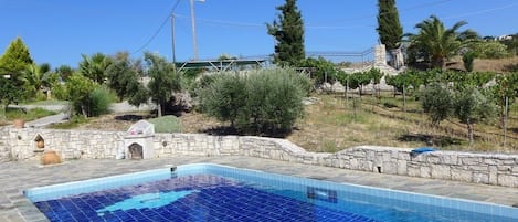Seasonal outdoor pool