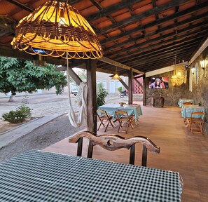 Terrace/patio - Pousada Casa Bella (Itaberaba)