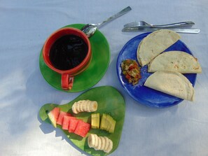 Free daily full breakfast 