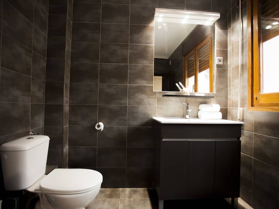 Regadera, amenidades de baño gratuitas, secadora de cabello, toallas