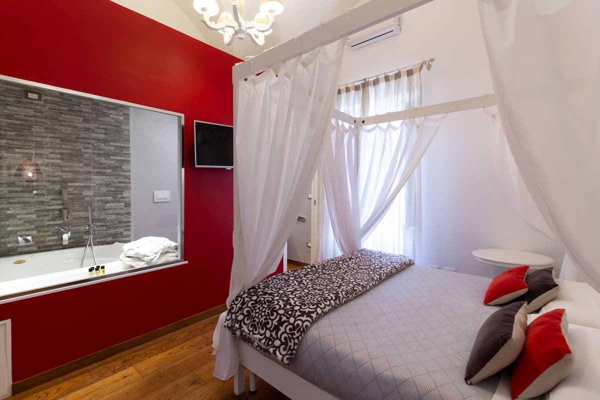 Deluxe Double Room, Balcony | Premium bedding, down comforters, memory foam beds