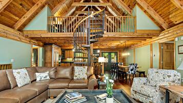 Smart TV, fireplace, video games, Netflix