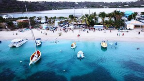 근처 해변, 백사장, 비치 타월, 5 개의 비치 바