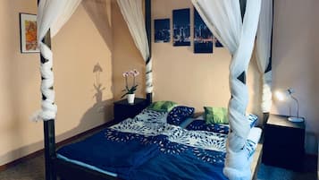 2 quartos, Wi-Fi de cortesia, roupa de cama