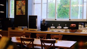 Siddeområde i lobbyen