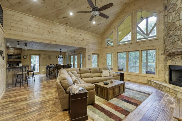 تلفزيون، مدفأة