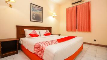 Kamar Double Deluks | Wi-Fi gratis dan seprai linen