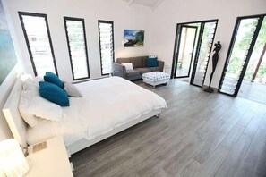 Beach Bungalow | Individually decorated, individually furnished, bed sheets