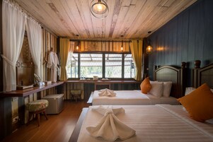 Standard Room Villa 1 | 特色装修、办公桌、遮光窗帘、免费 WiFi