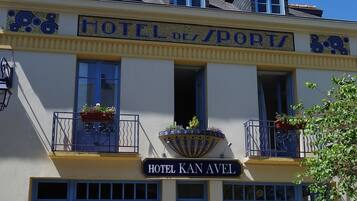 Façade de lâhĂ©bergement