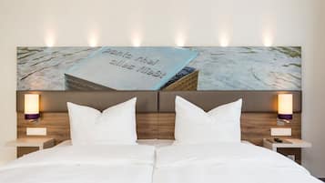 1 habitación y ropa de cama hipoalergénica