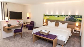 1 chambre, literie hypoallergénique, coffres-forts dans les chambres