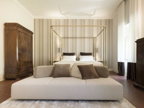 Junior suite | Italiaanse Frette-lakens, luxe beddengoed, donsdekens, pillowtop-bedden