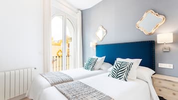 4 dormitorios, tabla de planchar con plancha, wifi y ropa de cama