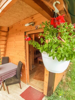 Bungalow, 1 Bedroom, Private Bathroom | Terrace/patio