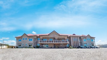 Overnatningsstedets facade