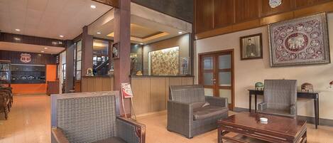 Lobby sitting area