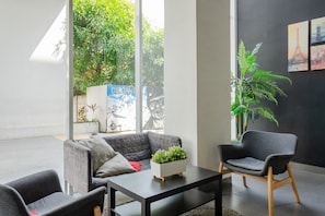 Lobby sitting area