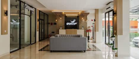 Sala de estar en el lobby