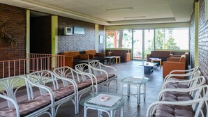 Sitteområde i lobbyen