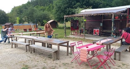 La maison du bonheur - les roulottes - Campsite