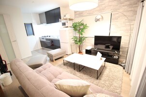 Detached house (11 people) CG -1 | Living area | Flat-screen TV