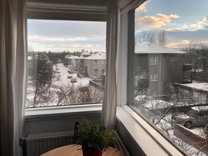 Standard Twin Room, Shared Bathroom, Garden View | View from room - Hallgrím's Guesthouse (Reykjavik)