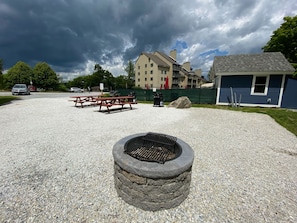 Outdoor dining - 1BR/1BA Condo at Mountain Green Resort Killington 2D9 (Killington)