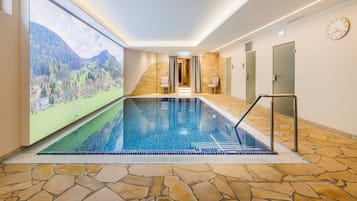 Indoor pool, seasonal outdoor pool