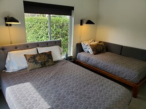 3 bedrooms, iron/ironing board, travel crib, free WiFi