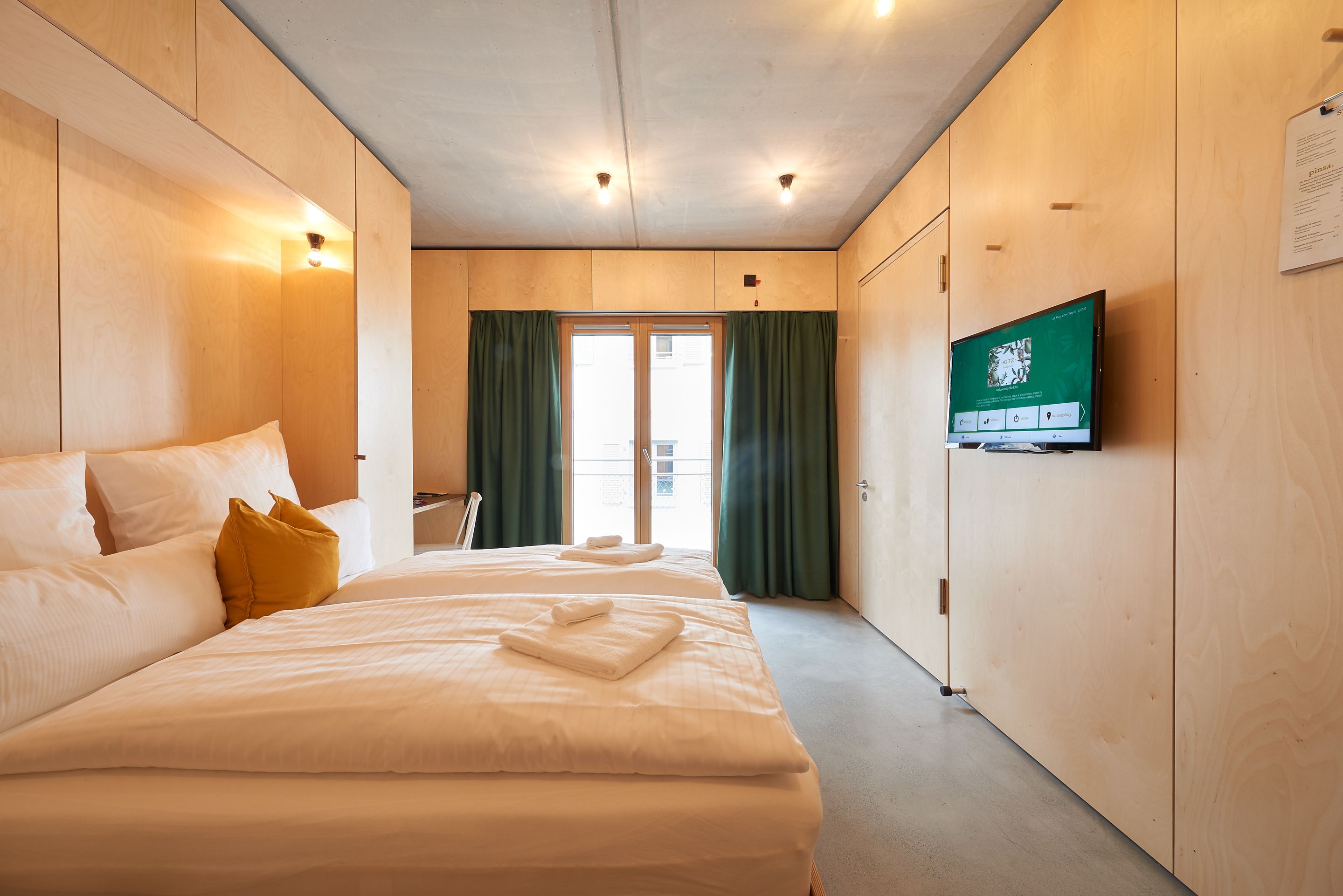double room | in-room safe, desk, blackout curtains, soundproofing