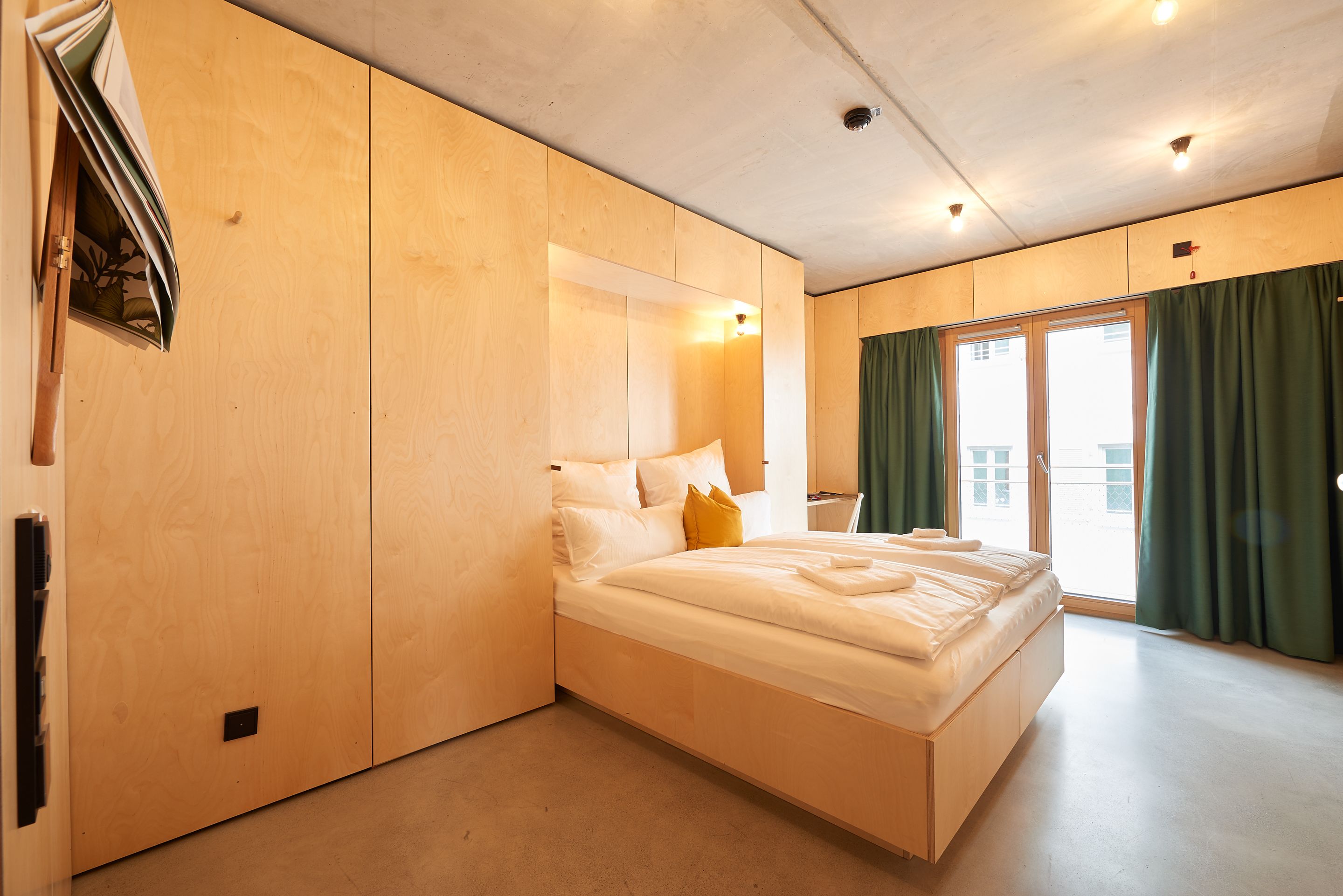 double room | in-room safe, desk, blackout curtains, soundproofing