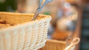 Daily buffet breakfast (EUR 17.9 per person)