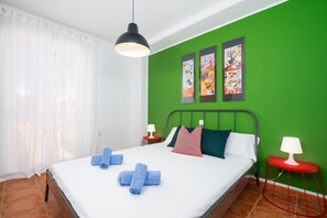 3 bedrooms, iron/ironing board, travel crib, free WiFi