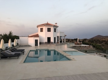 Sunset at the Villa