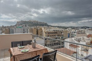 Terrace/patio - V&V Acropolis view apartment (Athens)