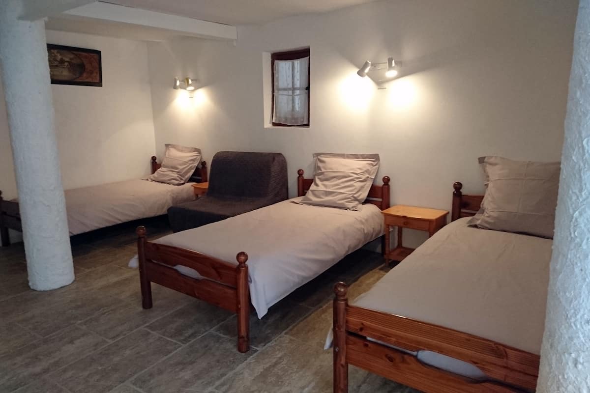 Quadruple Room (La Bergerie) | Individually decorated, individually furnished, blackout curtains