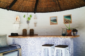 Poolside bar