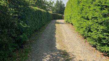 Entrada de la propiedad